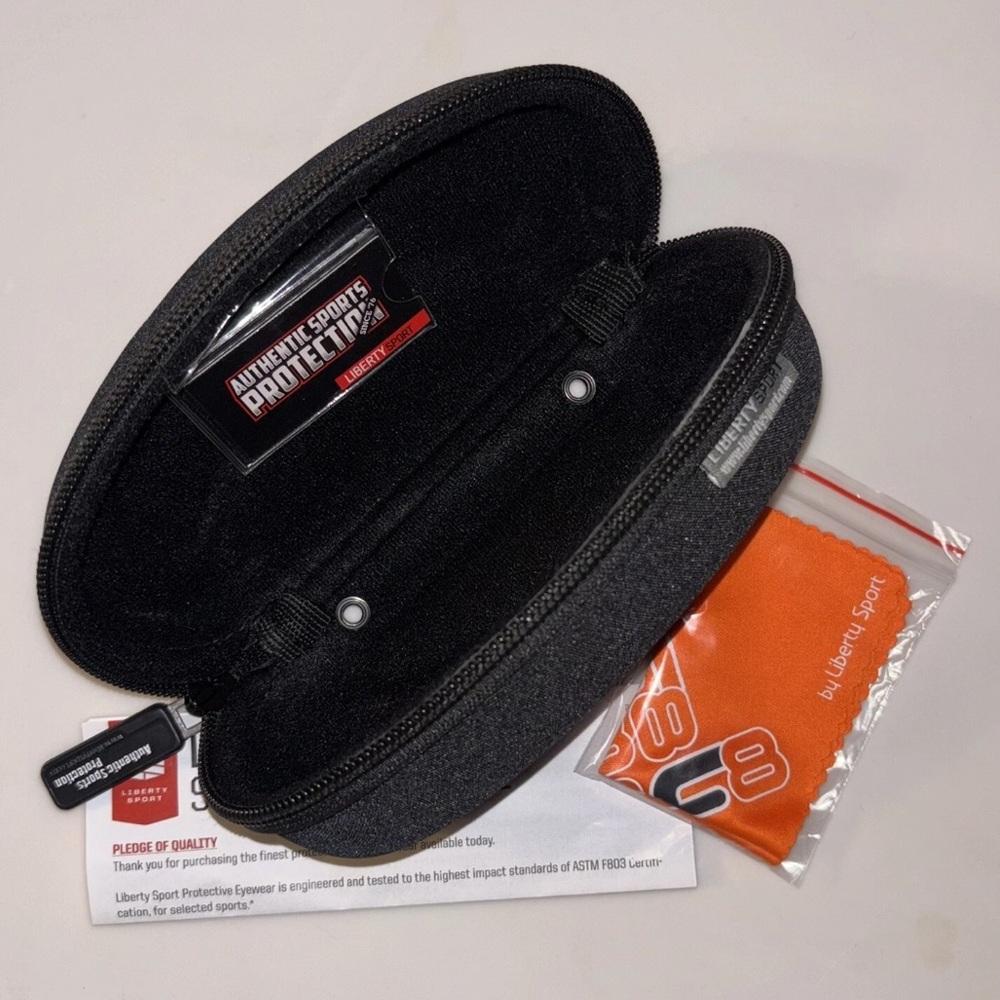 Liberty sport sunglasses case. Zipped